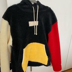 KITH x Disney Sherpa hoodie. NWT.